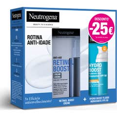 Neutrogena® Pack Retinol Boost Crema 50 ml + Hydro Boost Fluido Hidratante SPF50 50 ml