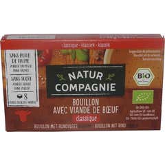 Natur Compagnie Caldo de Ternera Bio 12X8g