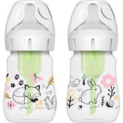 Dr. Brown'S Pack Options+ Biberón Boca Ancha Bosque Pp 2uds