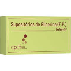 Cpch Supositórios de Glicerina (F.P.) Infantil 1100mg 12 Unidades