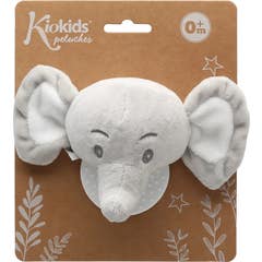 Kiokids Mordedor Peluche Elefante Gris +0M 13 cm