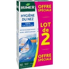 Humer Higiene Nariz Solución Salina Spray 2x150 ml