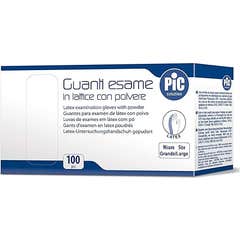 Pic Solution Guante Exploración de Polvo Talla L 100uds