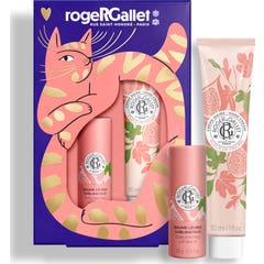 Roger & Gallet Pack Fleur de Figuier Håndcreme + Læbebalsam