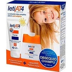 LetiAT4 crema emoliente 200ml + obsequio champú 100ml