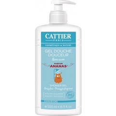Cattier gel Ducha Suave Piña para Niños Bio 500 ml