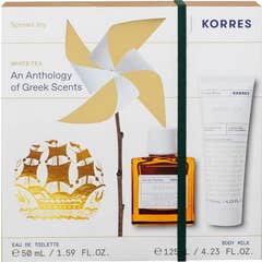 Korres Pack EDT Té Blanco 50 ml + Leche Corporal 125 ml