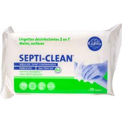 Gifrer 2in1 Desinfecterende doekjes Septi-Clean 70unts