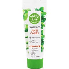 Bio Happy Dentífrico Anticaries Menta Aloe con Flúor 75 ml