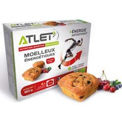 Atlet Soft Energy Red Fruits Organic 4x40g