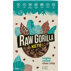 Raw Gorilla Keto Mighty Muesli Choc Chips 250 g