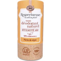 Respectueuse Desodorante Sólido Vid Melocotón 50 g