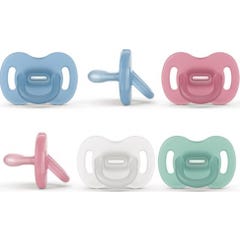 Suavinex Chupete Fisio Sx Pro Silicona +18M 2uds