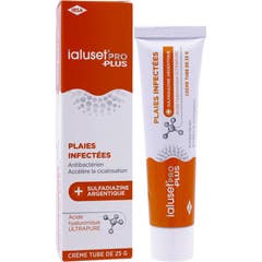 Ialuset Pro Plus Crema Cicatrizante Antibacteriana 25 gr