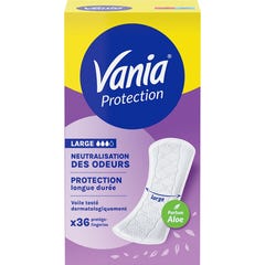 Vania Protección Larga Duración Large Protegeslips 36uds