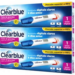 Clearblue Pack Prueba de embarazo Ultratemprana Digital 3 Pruebas