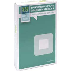 Marque Conseil Apósito Transparente 10x10cm 5uds