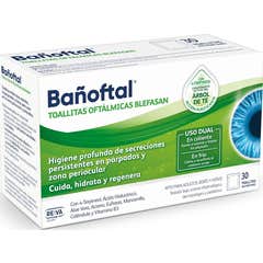 Bañoftal Toallitas Oftálmicas Blefasan 30 uds