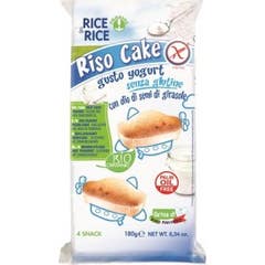 R & R RICE CAKE YOGUR 4X45G