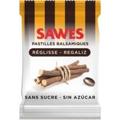 Sawes Pastillas balsámicas sin azícar Regaliz con Vit C 50g