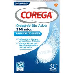 Corega™ Oxógeno Bio-Activo 30 effervescent tablets Corega™ Oxógeno Bio-Activo 30 effervescent tablets