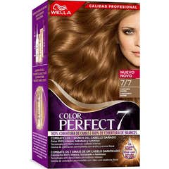 Wella Color Perfect 7 Kit 100% Cobertura de Canas 7/7 Castaño Bambi