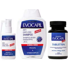 Evocapil Plus Anticaída Tratamiento Natural 3uds