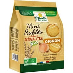 Moulin des Moines Galletas Saladas Sabor Cebolla 125g