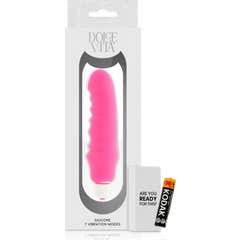 Dolce Vita Genius Vibrator Silicone Pink 1ud