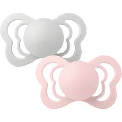 BIBS Couture Smoczki Ortodontyczne Guma Nat Haze Blossom 2szt