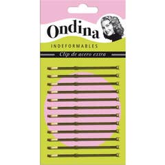 Ondina Clip de Acero Extra 55mm Pack 12uds