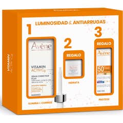 Avène Pack Vitamin Activ Cg Sérum 30ml + Hydrance Aqua-Gel 7ml + Solar Antiedad SPF50 5ml