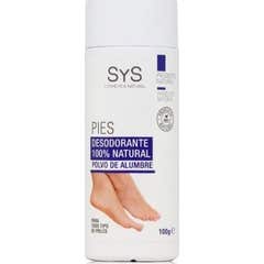 Sys Fuß Deodorant Alaun Pulver 100g