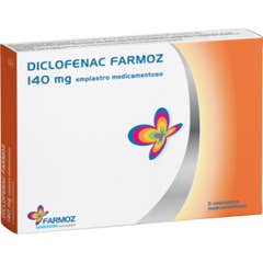 Farmoz Diclofenac 140mg Emplastro Medicamentoso 5 Unidades