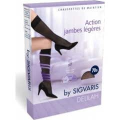 SIGVARIS DELILAH 70D Hold Socks Kolor skarpetek - czarny, rozmiar - rozmiar 3