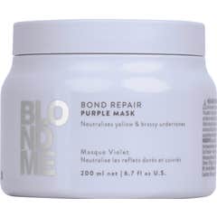 Schwarzkopf Blondme Bond Repair Tratamiento Morado 200 ml