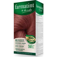 Farmatint Gel 5 M Castaño Claro Caoba 135 ml