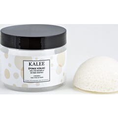 Kalee Sponge Konjac Sponge Natural White All Skin Types