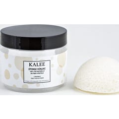 Kalee Spugna Konjac spugna bianca naturale Tutti i tipi di pelle