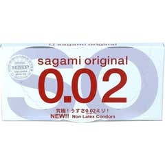 Sagami Original 0.02 Non Latex Condom 2uds