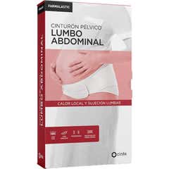 Farmalastic Lumboabdominal Pelvic Belt White Size G 1 unit