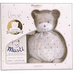 Mustela Musti Eau de Soin 50ml + Teddy Bear Chest 2018