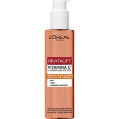 L'Oréal Revitalift Vitamina C + Ácido Salicílico Limpiador 150ml