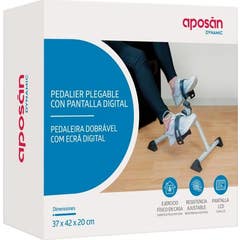 Aposán Dynamic Folding Pedal Exerciser with Digital Display 1 unit