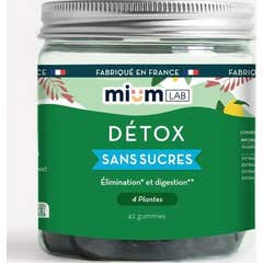 Mium Lab Detox Sin Azúcar Gummies 42uds