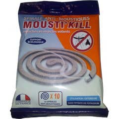 Mousti'Kill Espirales Antimosquitos 10 uds