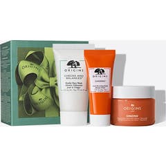 Origins Pack Espuma Limpiadora 30ml + Mascarilla Radiante 15ml + Gel Crema 30ml