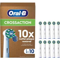 Oral-B CrossAction Erstatningshoveder 10 stk