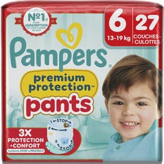 Pampers Premium Protection Pants Size 6 13-19 kg 27 pcs