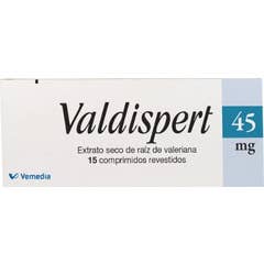 Valdispert Valeriana 45mg 15comp Valdispert Valeriana 45mg 15comp